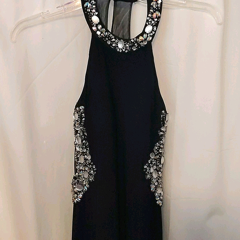 Black Floor Length Dress